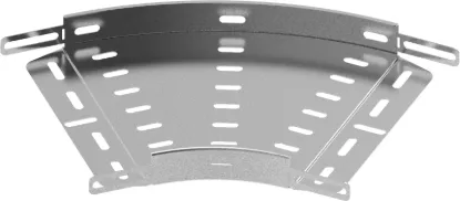 Зображення Поворот 45° горизонтальний KKMPP600H50 (153414)