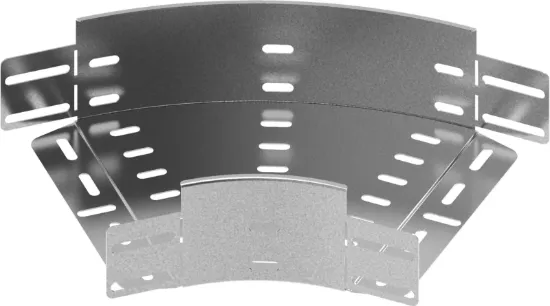 Зображення Поворот 45° горизонтальний KKMPP400H80 (182614)