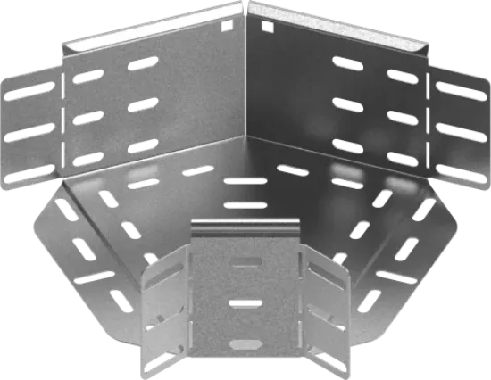 Зображення Поворот 45° горизонтальний KKMP600H100 (112460)