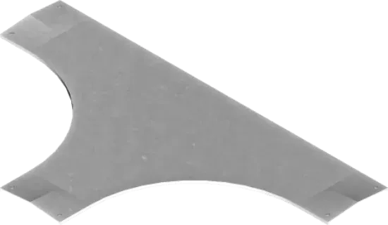 Зображення Кришка для горизонтального трійника з замком PZTKSC400 (201040)