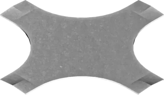 Зображення Кришка для хрестовини горизонтальної PCZKSC500 (201150)