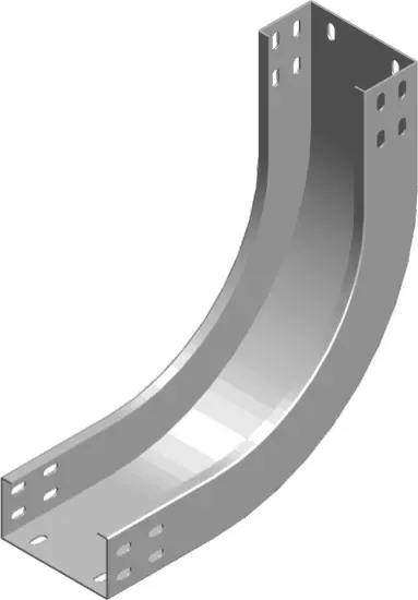 Зображення Поворот 90° вертикальний внутрішній LZWP400H50 (351840)