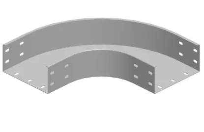 Зображення Поворот 90° горизонтальний KKZC600H100 (310760)