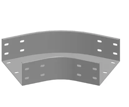 Зображення Поворот 45° горизонтальний KKZMP400H100 (310840)