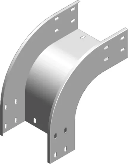 Зображення Поворот 90° вертикальний зовнішній LZZC400H100 (311540)