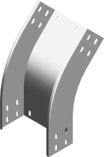 Зображення Поворот 45° вертикальний - зовнішній LZZMP400H100 (311640)