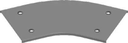 Зображення Кришка для горизонтального повороту 45° з фіксатором PZKKZMP400 (304840)
