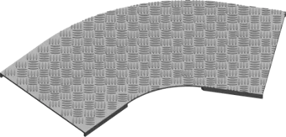 Зображення Кришка протекторної пластини для горизонтального поворот 45° PZKZMRT500 (305150)