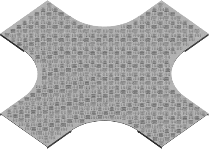 Зображення Кришка протекторної пластини для хрестовини горизонтальної PZCZKZRT100 (305310)