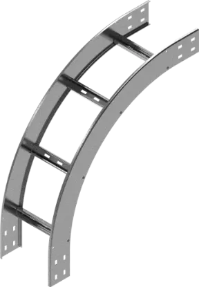 Зображення Поворот 90° вертикальний зовнішній LPDZP500H80N (489050)