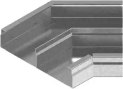 Зображення Поворот 45° горизонтальний - 2 компл. KKNMd350H38 (531135)