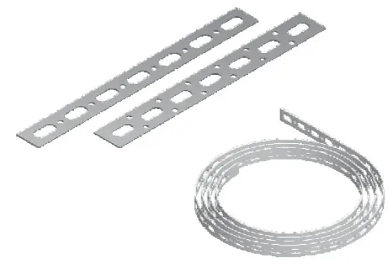 Зображення Смуга перфорована сталева PTJ25/50 (640950)