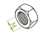 Зображення Гайка NSM10 (650244)