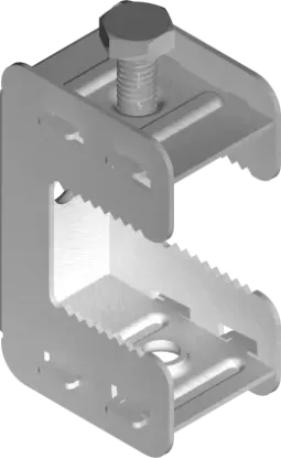 Зображення Затискач до балки ZCM1/M6 (752302)