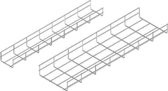 Зображення Лоток кабельний з дротяної сітки KDS/KDSO300H60/3 (970130)