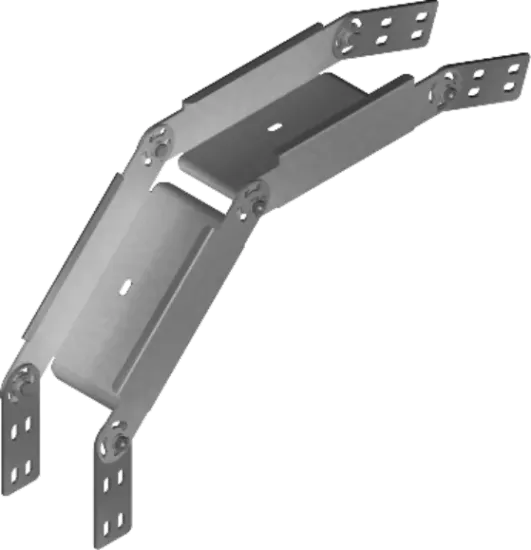Зображення Поворот вертикальний регульований LZLP400H50 (353040)