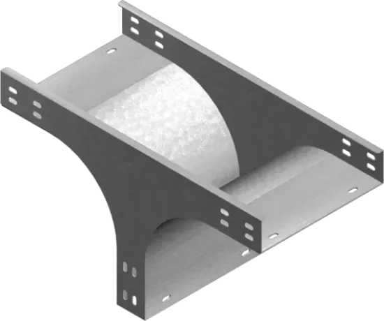 Зображення Трійник вертикальний редукційний TRRZC100H50 (353910)
