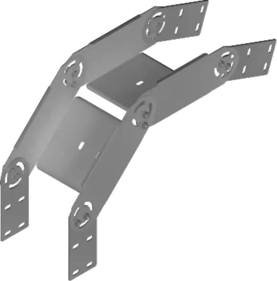 Зображення Поворот вертикальний регульований LZLP300H100 (313030)