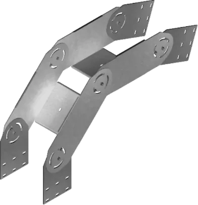 Зображення Поворот вертикальний регульований LZLP300H200 (373030)