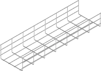 Зображення Лоток кабельний з дротяної сітки KSG100H110/3 (912210)