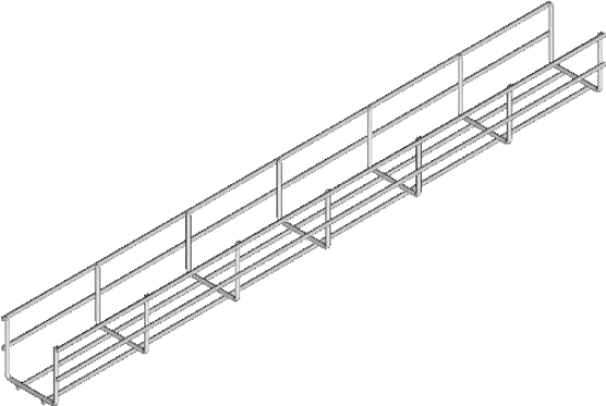Зображення Лоток кабельний з дротяної сітки KWDS60H60/3 (930106)