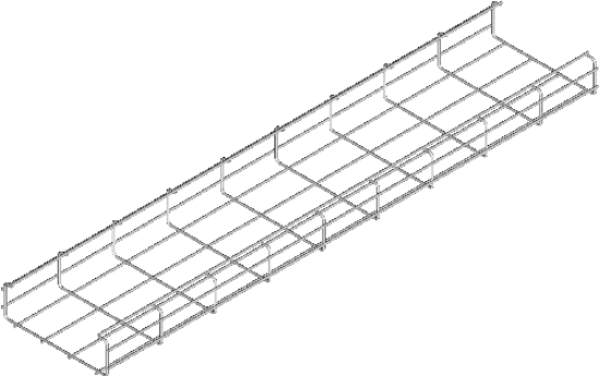 Зображення Лоток кабельний з дротяної сітки KCS300H60/3 (910230)