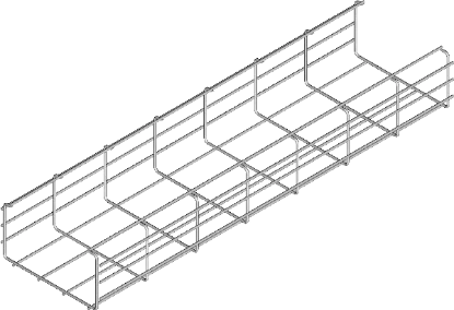 Зображення Лоток кабельний з дротяної сітки KCS200H110/3 (910320)
