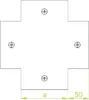 Зображення Хрестовина горизонтальна CZKMC500H200 (817350)