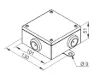Зображення Коробка розподільна PMO1(5/6) (801100)