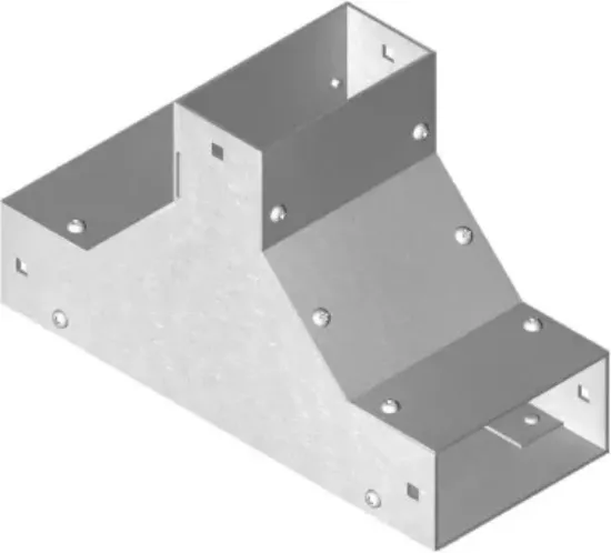 Зображення Трійник редукційний нижній TRSDMC600H100 (818960)