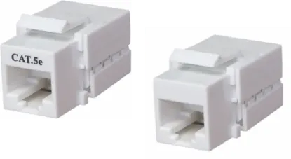 Зображення Розетки комп'ютерна UTP RJ45 і телефонна RJ33 GK5 (282201)