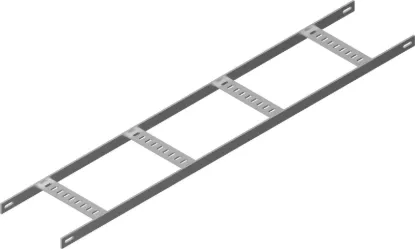 Зображення Драбина кабельна корабельна DOPZE150H30/3 (424015)