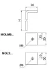Зображення Кронштейн L-подібний MOLM6H180 (441610)