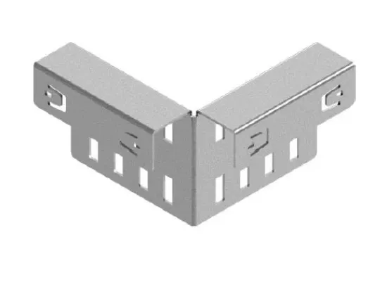 Зображення З'єднувач кутовий  гнучкий LKUSPH100 (205011)