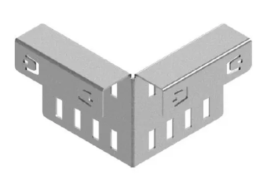 Зображення З'єднувач кутовий  гнучкий LKUSCH110 (205032)