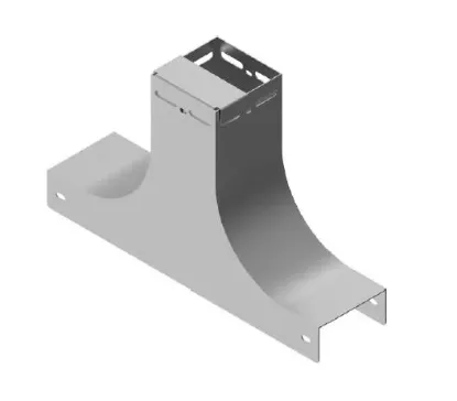 Зображення Трійник редукційний накладний TRUZP100 (315010)