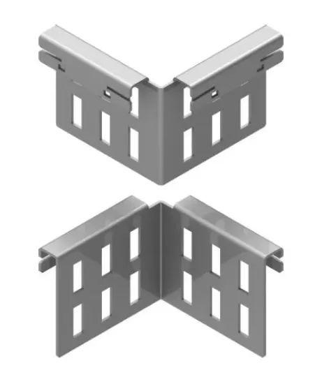 Зображення З'єднувач кутовий  гнучкий LKUCH100 (405719)