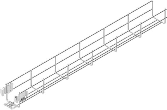 Зображення Лоток кабельний з армованої дротяної сітки із з'єднувачем Intergal Click KWDSZ60H60/3 (930107)